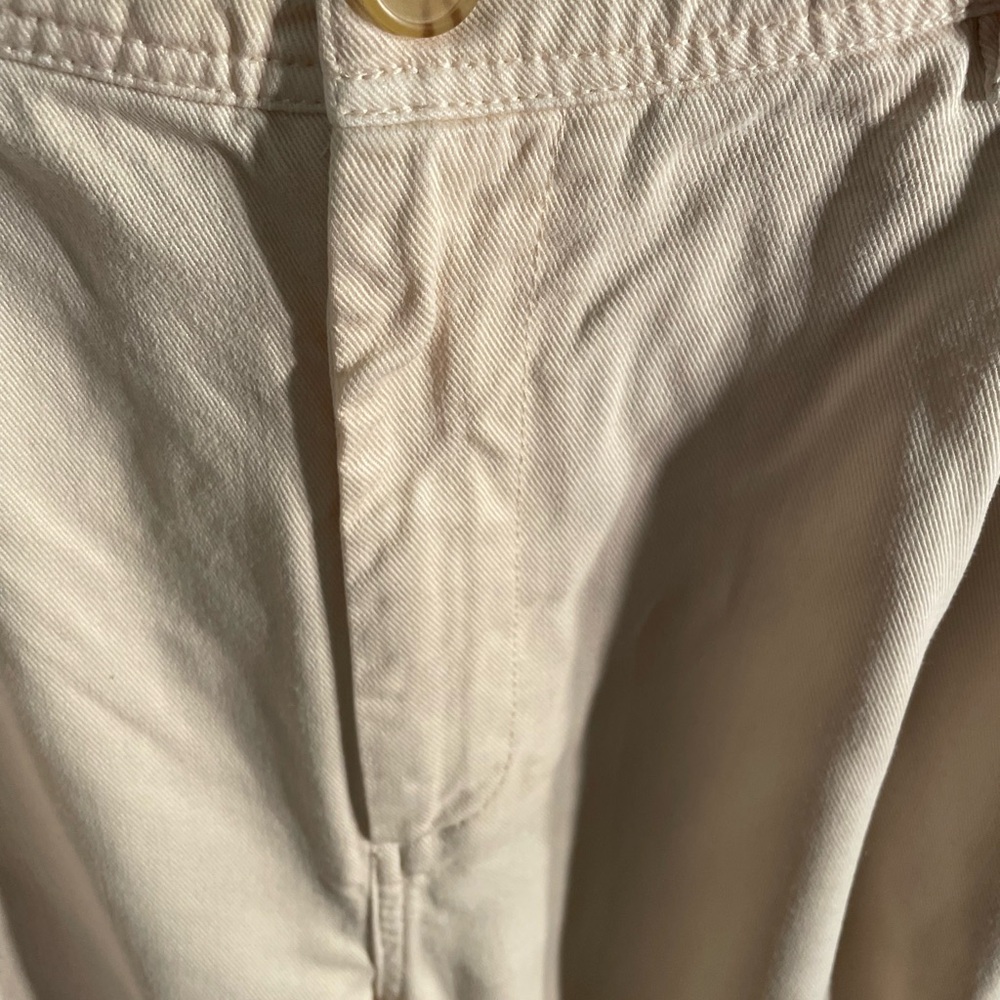 Everlane womens  Relaxed Chino High Waisted Tapered Pants 100% Tencel - Picture 3 of 11
